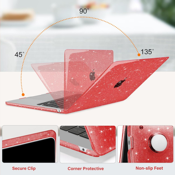 MOSISO MacBook Air M4/M3/M2 Uyumlu Klf (15 in)-Transparent