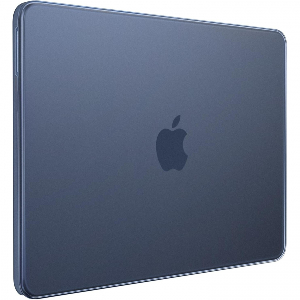 MOSISO MacBook Neo Parmak �zi B�rakmayan Laptop K�l�f�-Indigo Clear