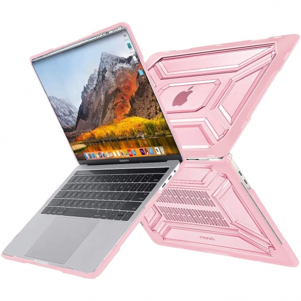 Mosiso MacBook Pro Koruyucu Klf (16 in)-Pink