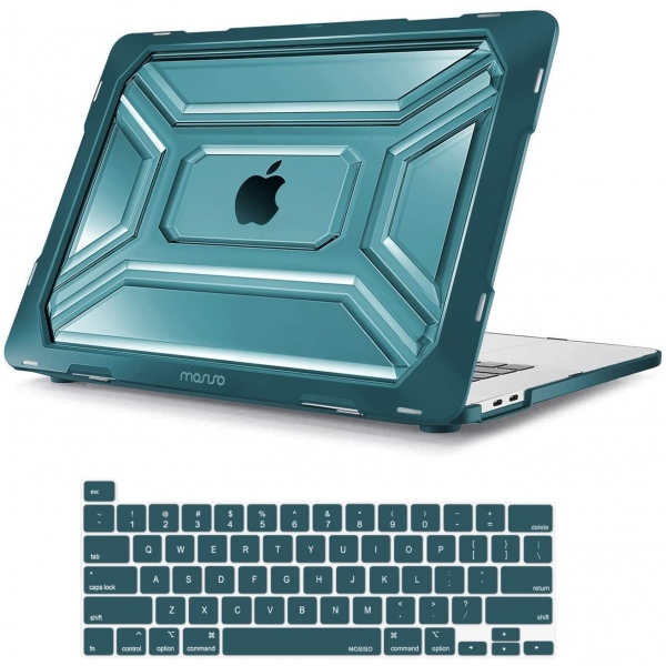 Mosiso MacBook Pro Koruyucu Klf (16 in)-Deep Teal