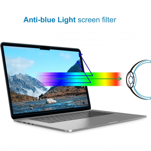 MOSSO MacBook Pro Anti Mavi Ik Ekran Koruyucu(16in)