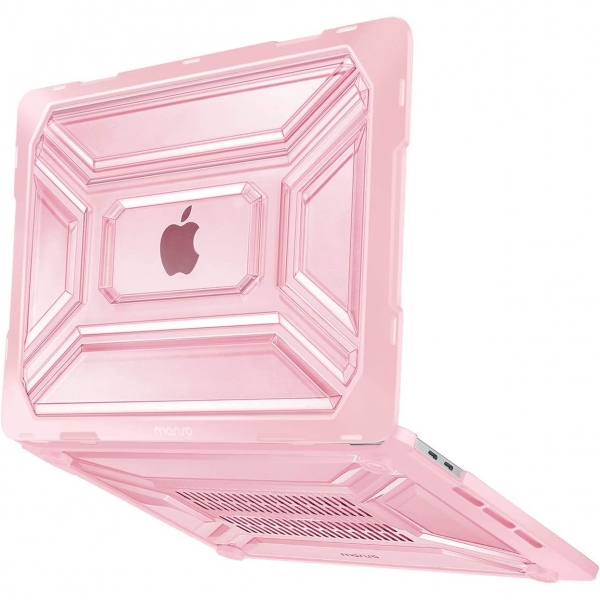 Mosiso MacBook Pro Koruyucu Klf (13 in)(M1)-Pink