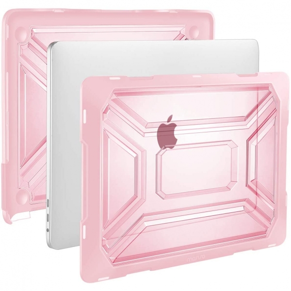 Mosiso MacBook Pro Koruyucu Klf (13 in)(M1)-Pink