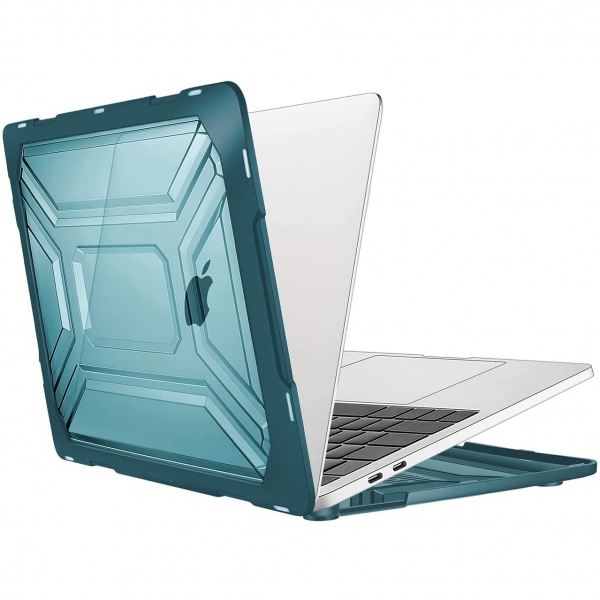 Mosiso MacBook Pro Koruyucu Klf (13 in)(M1)-Deep Teal