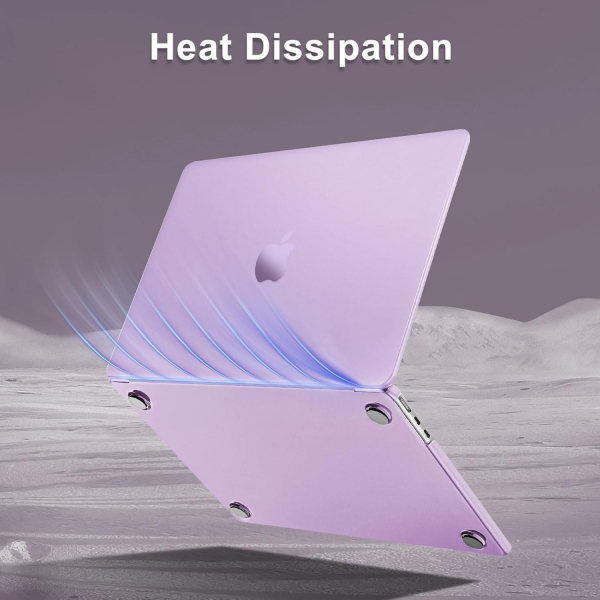 MOSISO MacBook Air M4 Sert Klf (13 in)-Purple