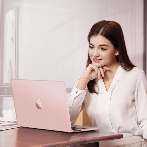 MOSISO MacBook Air M4 Sert Klf (13 in)-Peach Fuzz