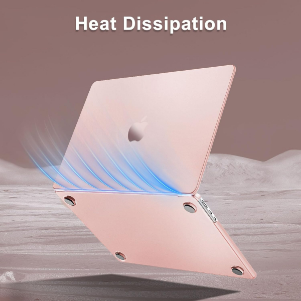 MOSISO MacBook Air M4 Sert Klf (13 in)-Peach Fuzz