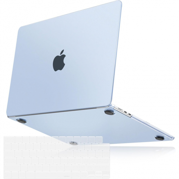 MOSISO MacBook Air M4 Sert Klf (13 in)-Pastel Blue