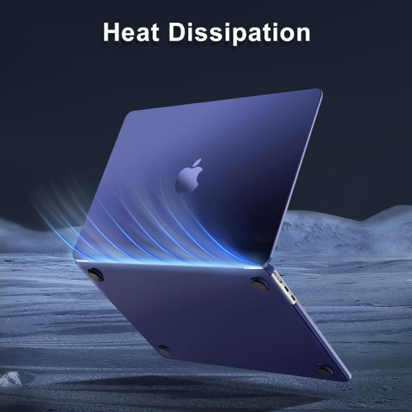 MOSISO MacBook Air M4 Sert Klf (13 in)-Navy Blue
