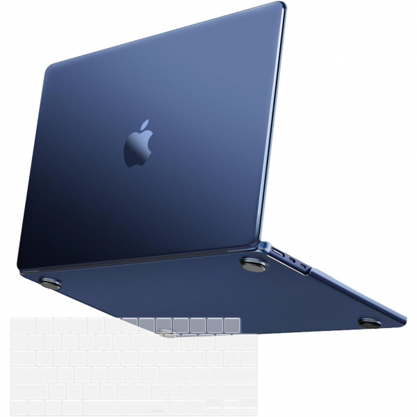 MOSISO MacBook Air M4 Sert Klf (13 in)-Midnight Clear
