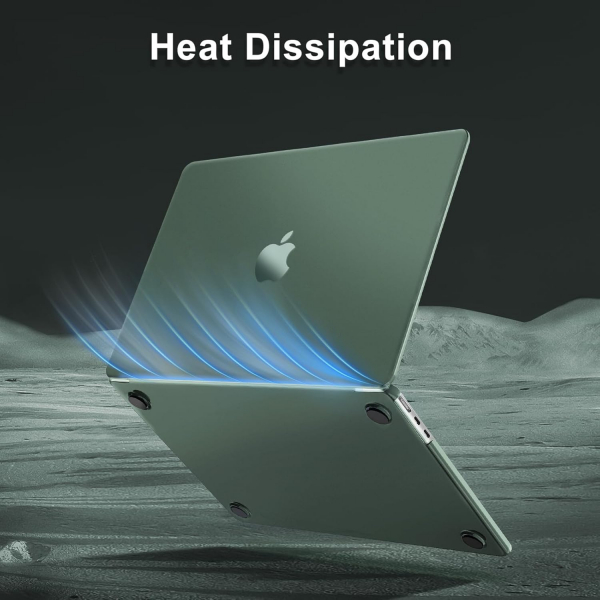 MOSISO MacBook Air M4 Sert Klf (13 in)-Emerald Green