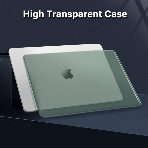MOSISO MacBook Air M4 Sert Klf (13 in)-Emerald Green