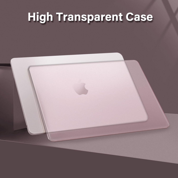 MOSISO MacBook Air M4 Sert Klf (13 in)-Baby Pink