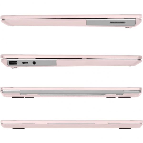 MOSISO Microsoft Surface Laptop Go 3 Koruyucu Klf-Chalk Pink