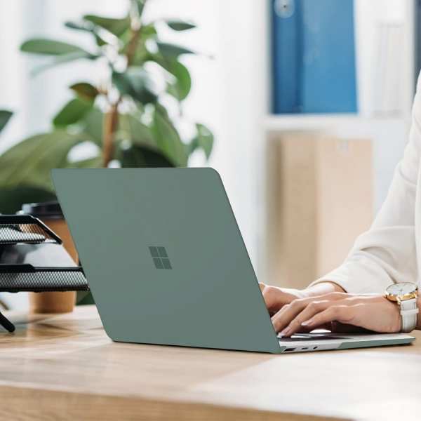 MOSISO Microsoft Surface Laptop Go 3 Koruyucu Klf-Emerald Green