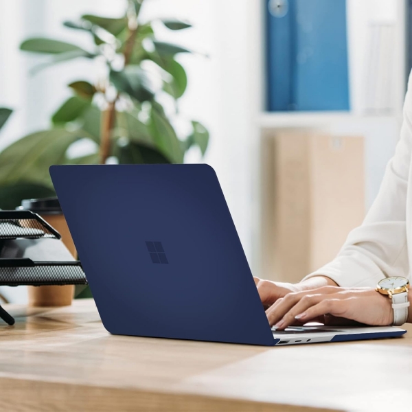 MOSISO Microsoft Surface Laptop Go 3 Koruyucu Klf-Navy Blue