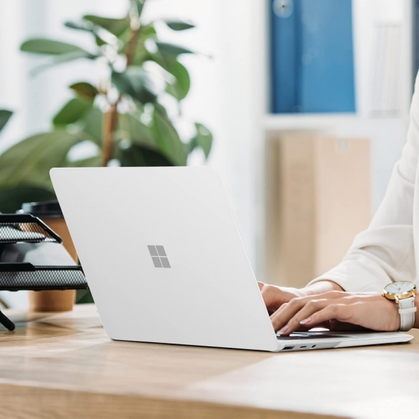 MOSISO Microsoft Surface Laptop Go 3 Sert Klf-Smoke Black