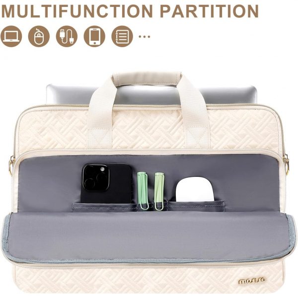 MOSISO Askl Laptop antas (15-16 in)-Beige