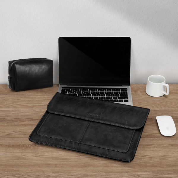 MOSISO MacBook Air/Pro Laptop antas (13 in)-Black 