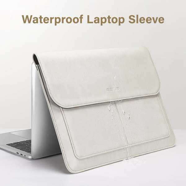 MOSISO MacBook Air/Pro Laptop antas (13 in)-Beige 