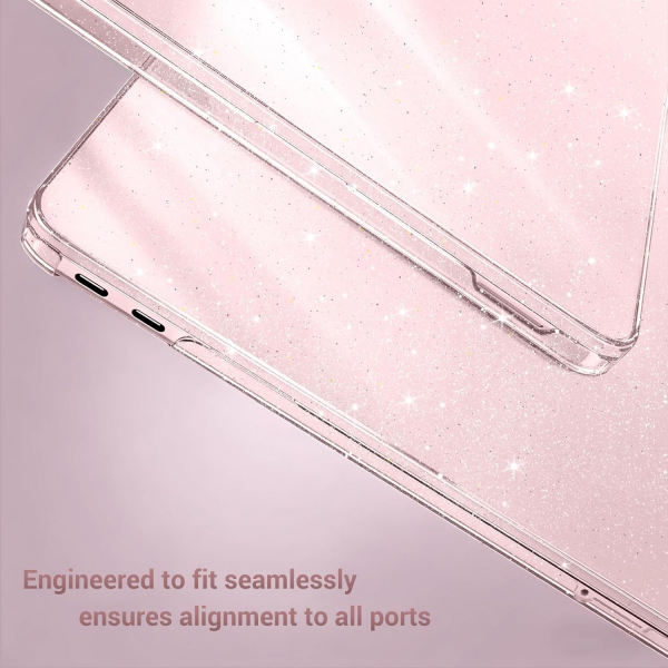 MOSISO Simli MacBook Neo Laptop K�l�f Seti-Blush