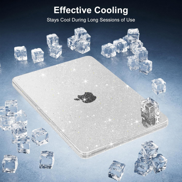 MOSISO Simli MacBook Neo Laptop K�l�f Seti-Clear