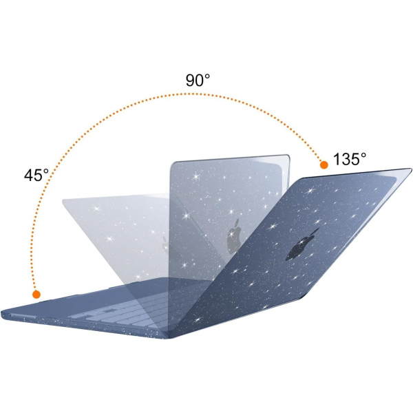MOSISO Simli MacBook Neo Laptop K�l�f�-Indigo