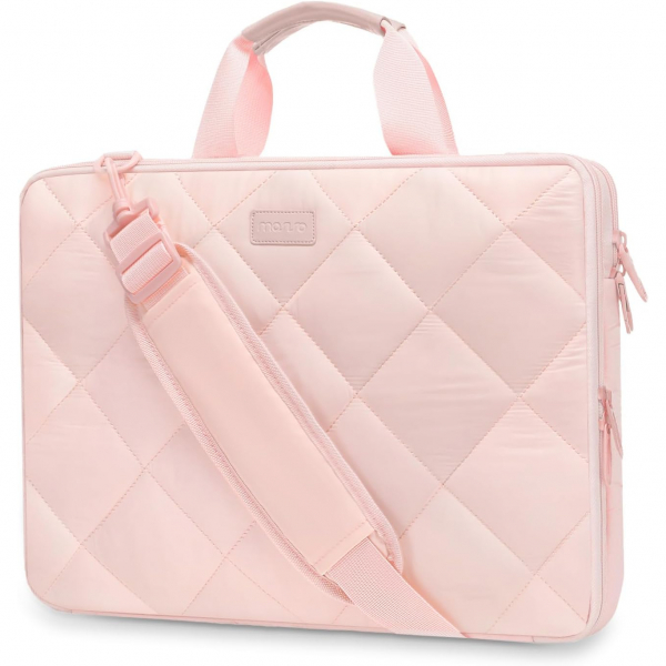 MOSISO Fluffy Laptop antas (15-15.6 in)-Pink