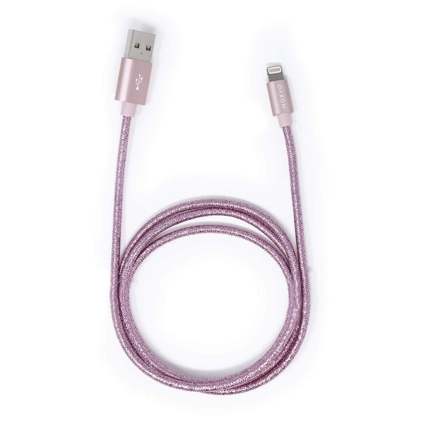 MOXYO MFi Lightning Kablo (1M)-Pink