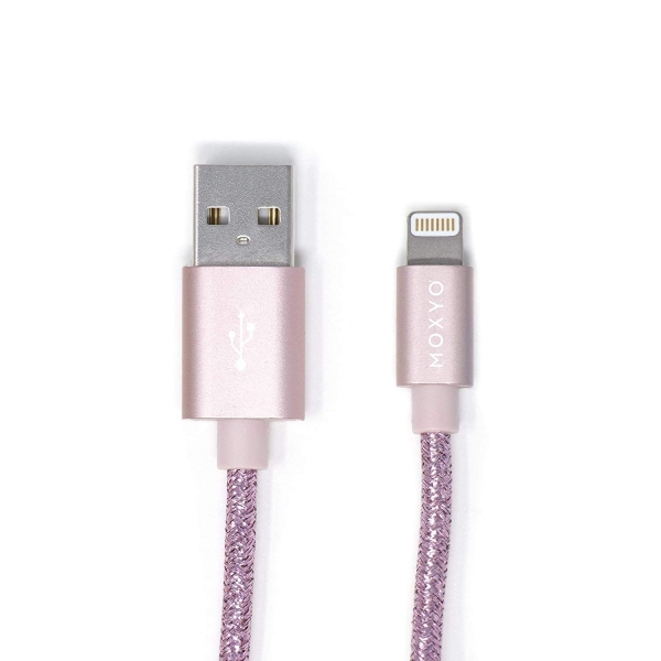 MOXYO MFi Lightning Kablo (1M)-Pink