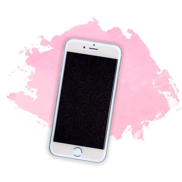 MOXYO iPhone 8 Showtime Simli Cam Ekran Koruyucu (Pink)