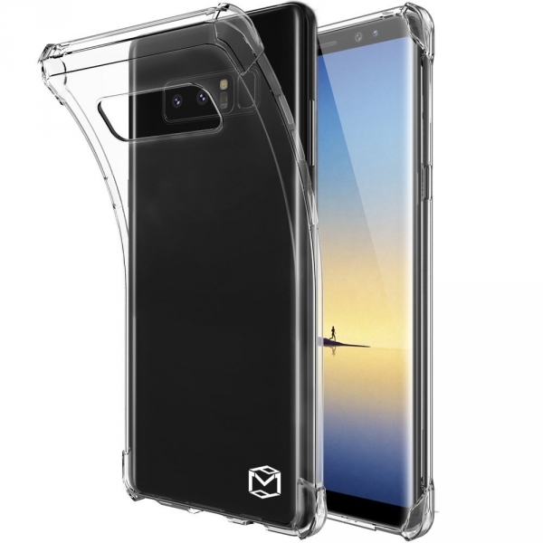 MP-MALL Samsung Galaxy Note 8 Soft Silikon Klf-Clear