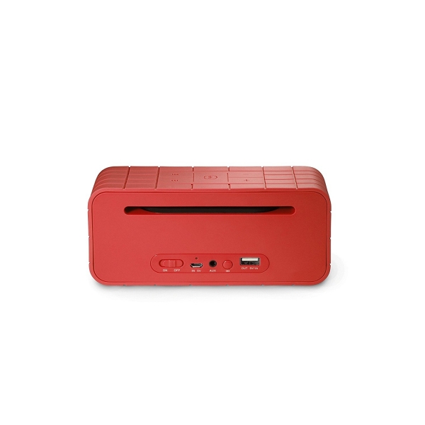 MSSV KIK Portatif Bluetooth Hoparlr-Red