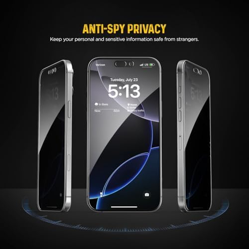 Magglas Apple iPhone 16 Privacy Ekran Koruyucu