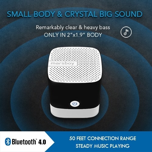 Marsboy Kompakt Mini Bluetooth Hoparlr