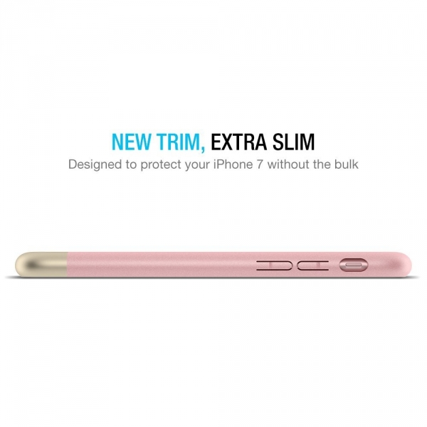 Maxboost Apple iPhone 7 Vibrance Serisi K�l�f-Rose Gold