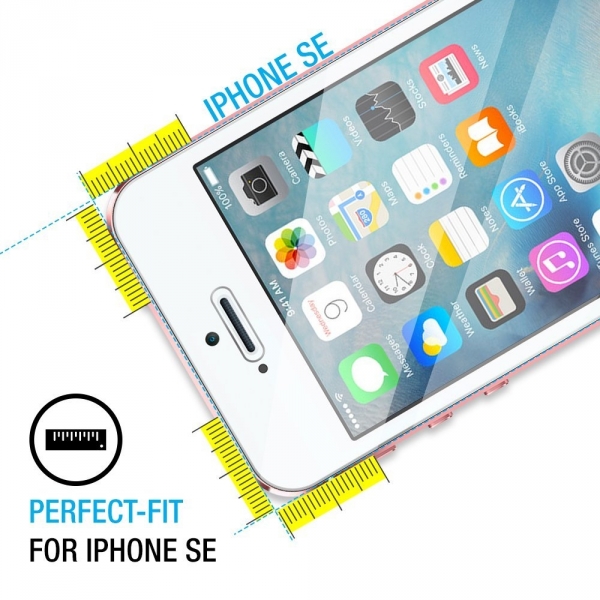 Maxboost Apple iPhone 5/5S/5C/SE Temperli Cam Ekran Koruyucu