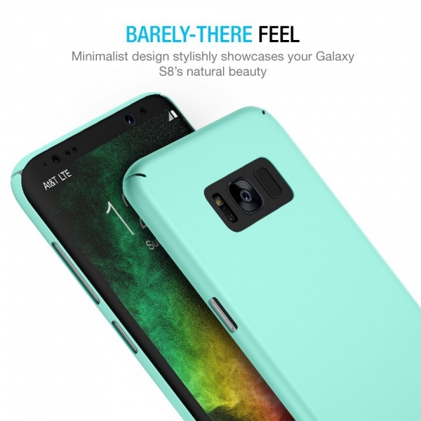 Maxboost Galaxy S8 mSnap Matte Thin Klf-Turquoise
