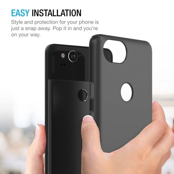 Maxboost Google Pixel 2 mSnap Serisi K�l�f-Black