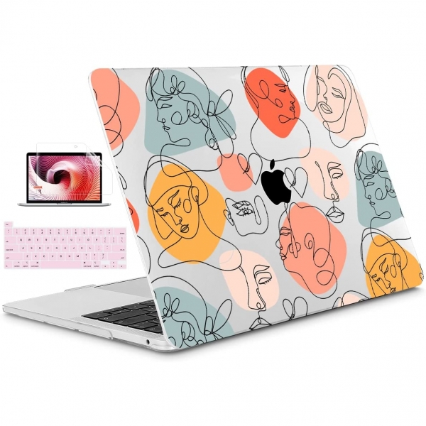 May Chen MacBook Pro Koruyucu Klf (13 in)-Faces