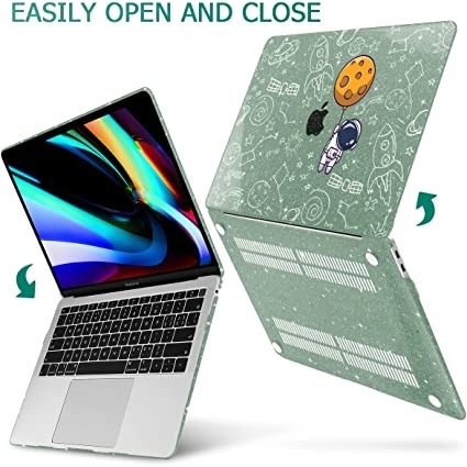 May Chen MacBook Pro Koruyucu Klf (13 in)-Doodle Astronauts