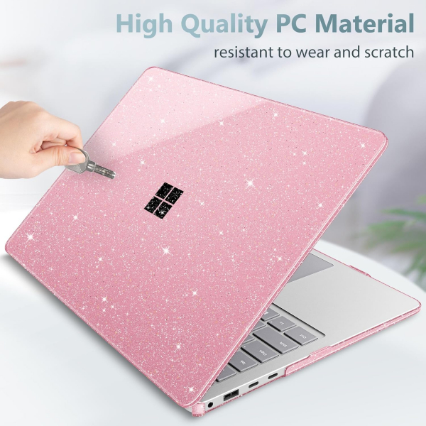 May Chen Microsoft Surface Laptop 7 Klf (13.8 in)-Pink Glitter 