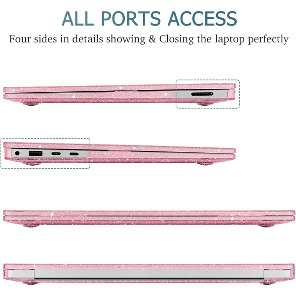 May Chen Microsoft Surface Laptop 7 Klf (13.8 in)-Pink Glitter 