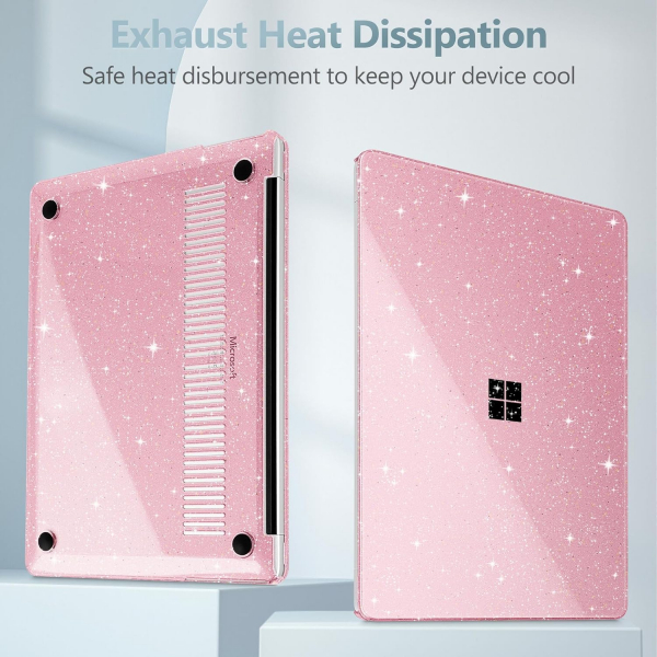 May Chen Microsoft Surface Laptop 7 Klf (13.8 in)-Pink Glitter 