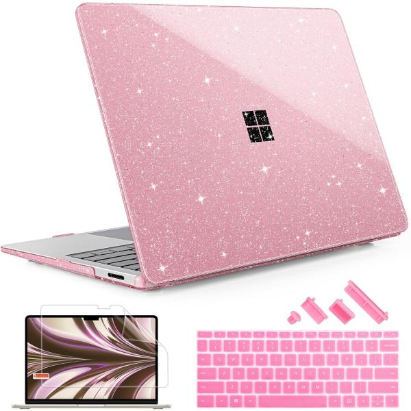 May Chen Microsoft Surface Laptop 7 Klf (13.8 in)-Pink Glitter 