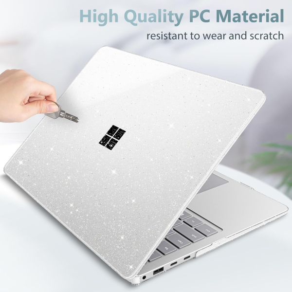 May Chen Microsoft Surface Laptop 7 Klf (13.8 in)-Clear Glitter 