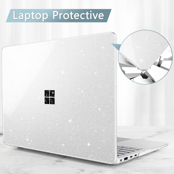 May Chen Microsoft Surface Laptop 7 Klf (13.8 in)-Clear Glitter 