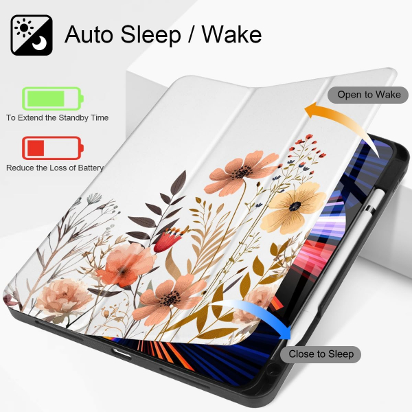 May Chen Standl iPad Pro M2 Klf (11 in)-Spring Flower