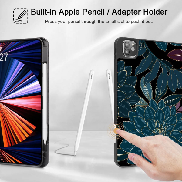 May Chen Standl iPad Pro M2 Klf (11 in)-Flowers Leavers