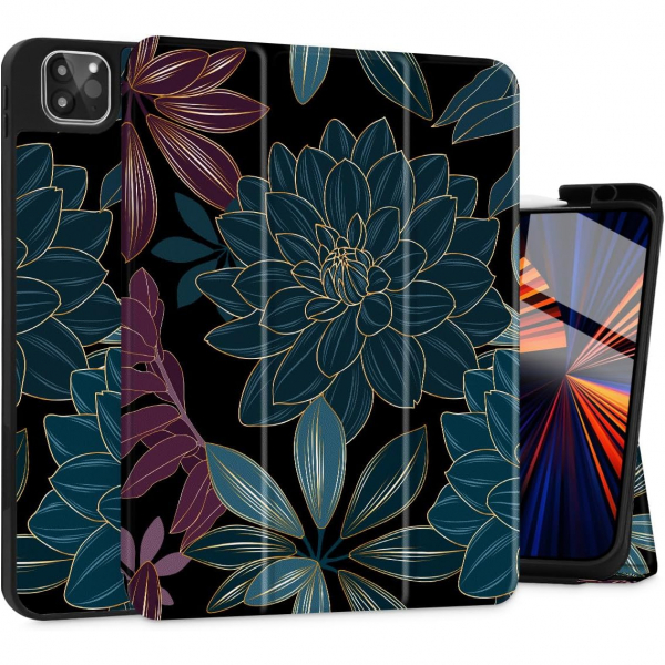 May Chen Standl iPad Pro M2 Klf (11 in)-Flowers Leavers